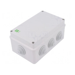 Cutie de Conexiuni IP55 Gri 139x198x82mm | Electronic-mag.ro | Componente Electronice