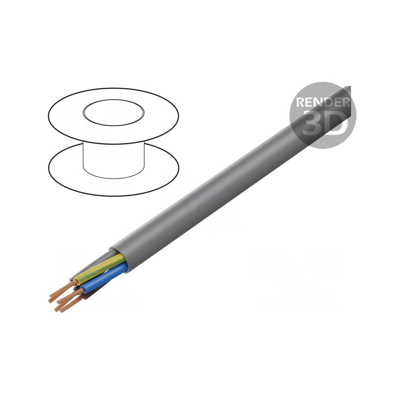 Cablu ÖLFLEX® 150 neecranat 5G2,5mm2 300V/500V | Electronic-mag.ro | Componente Electronice Cablu ÖLFLEX® 150 neecranat 5G2,5mm2 300V/500V | Electronic-mag.ro | Componente Electronice