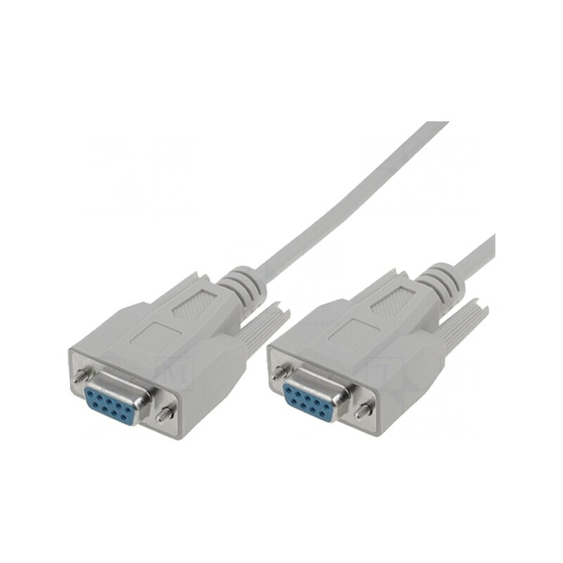 Cablu D-Sub 9 pini 5m Gri Ecranat | Electronic-mag.ro | Componente Electronice