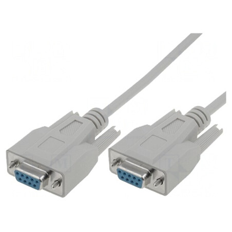 Cablu D-Sub 9 pini 5m Gri Ecranat | Electronic-mag.ro | Componente Electronice