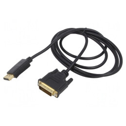 Cablu HDMI 1.4 DVI-D Negru