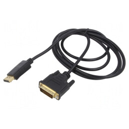 Cablu HDMI 1.4 DVI-D Negru | Electronic-mag.ro | Componente Electronice