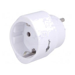 Adaptor Ștecher cu Împământare Japonia/USA la EU | Electronic-mag.ro | Componente Electronice