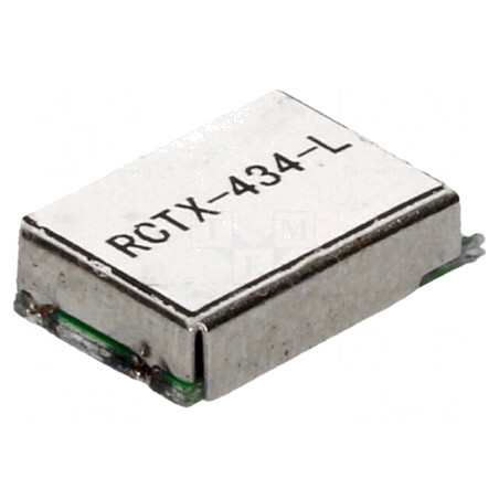 Emitator RF AM ASK OOK 433.92MHz 2.2-3.6VDC 11dBm SMD | Electronic-mag.ro | Componente Electronice
