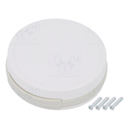 Carcasă Universală Gri Deschis 47mm 13mm SUI-TEK | Electronic-mag.ro | Componente Electronice