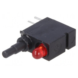 Comutator SPDT 0,5A 60VAC Roșu | Electronic-mag.ro | Componente Electronice