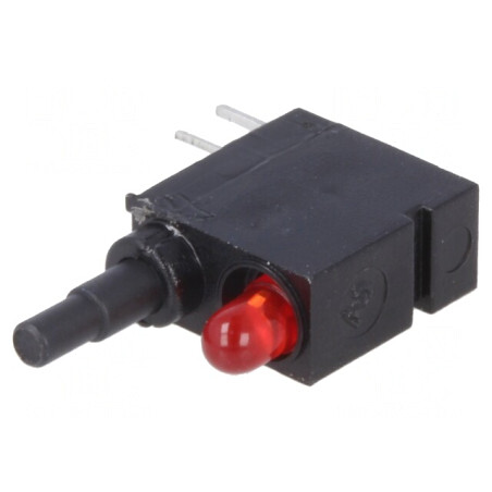 Comutator SPDT 0,5A 60VAC Roșu | Electronic-mag.ro | Componente Electronice