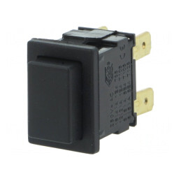 Comutator Apăsare DPST-NO 12A 250VAC | Electronic-mag.ro | Componente Electronice