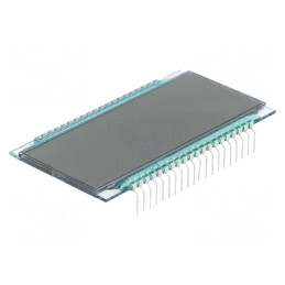 Afișaj LCD 7 Segmente 4 Digiti STN Positive | Electronic-mag.ro | Componente Electronice