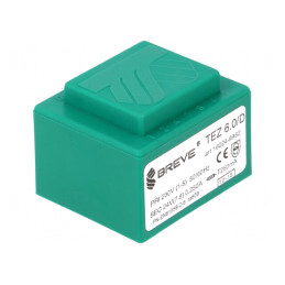 Transformator încapsulat 6VA 230V 24V 250mA PCB | Electronic-mag.ro | Componente Electronice