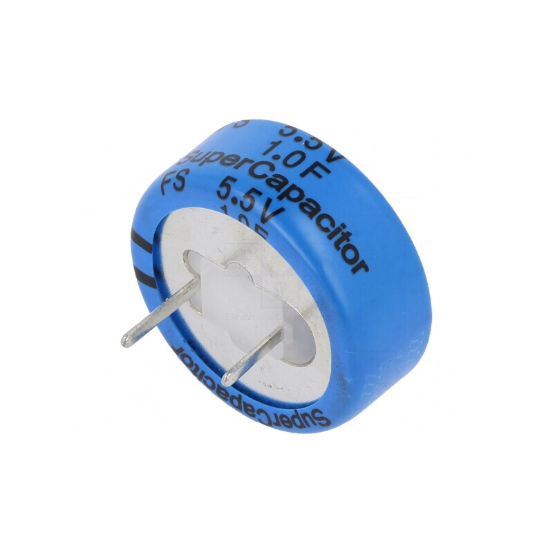 Supercondensator THT 1F 5.5V 10.16mm 7Ω | Electronic-mag.ro | Componente Electronice