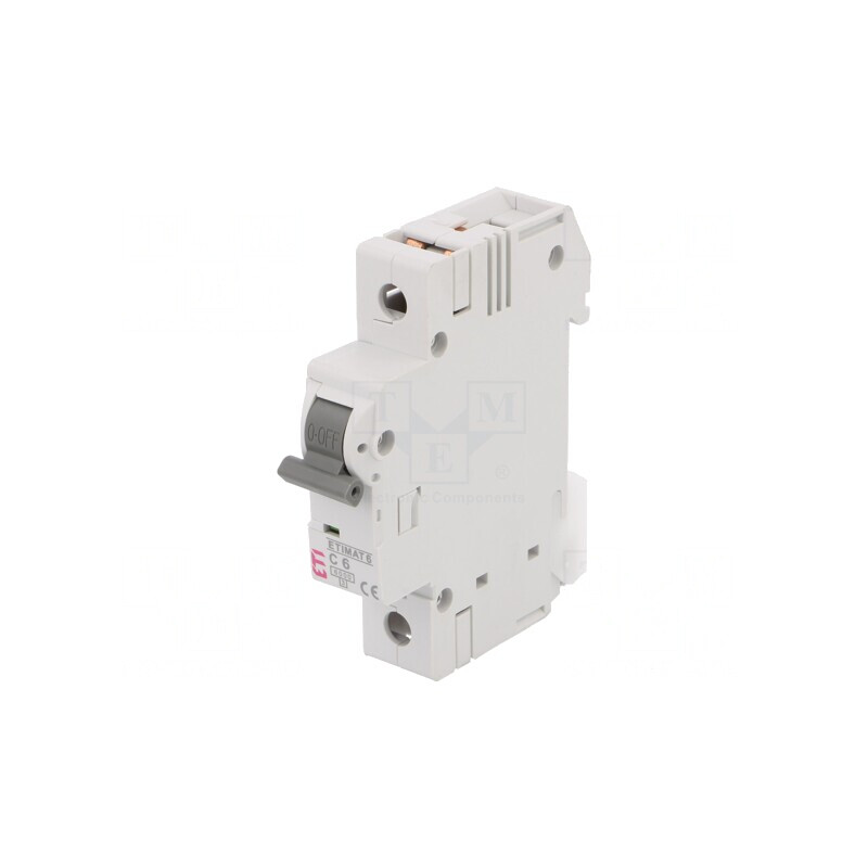Întrerupător de supracurent 6A 1P 6kA 230/400VAC | Electronic-mag.ro | Componente Electronice Întrerupător de supracurent 6A 1P 6kA 230/400VAC | Electronic-mag.ro | Componente Electronice