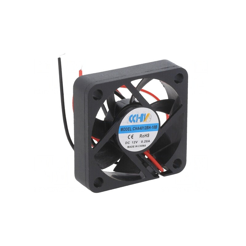 Ventilator axial DC 12V 40x40x10mm 15,89m3/h 34dBA cu bilă | Electronic-mag.ro | Componente Electronice