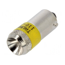 Lampa LED galbenă BA9S 110V | Electronic-mag.ro | Componente Electronice