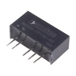 Convertor DC/DC 2W 5V la +/-15V | Electronic-mag.ro | Componente Electronice