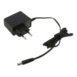 Alimentator 9VDC 1A cu Ștecher EU | Electronic-mag.ro | Componente Electronice
