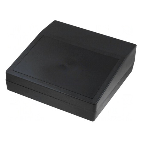 Carcasă Desktop Polistiren Neagră 219x221x78mm | Electronic-mag.ro | Componente Electronice
