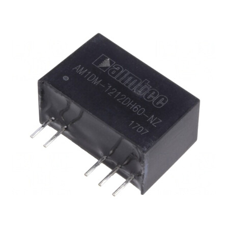 Convertor DC/DC 1W 12V/-12V | Electronic-mag.ro | Componente Electronice