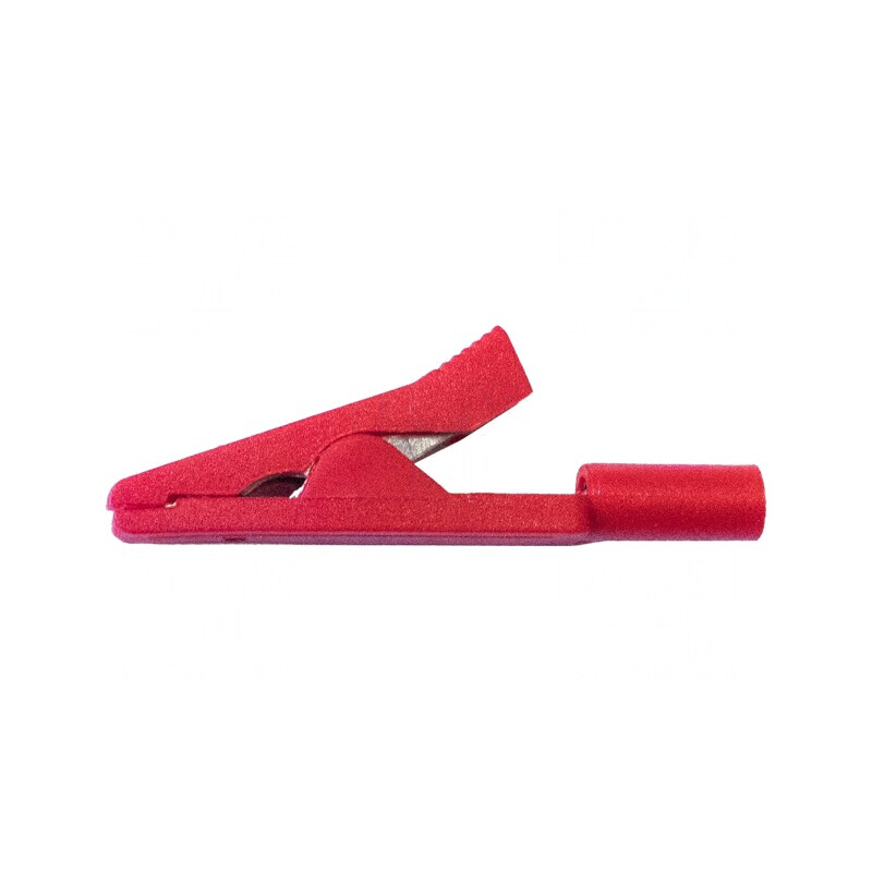 Bornă Crocodil Roșie 10A 11mm | Electronic-mag.ro | Componente Electronice Bornă Crocodil Roșie 10A 11mm | Electronic-mag.ro | Componente Electronice