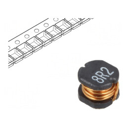 Inductor SMD 8.2uH 80mΩ 5.2x5.8x4.5mm