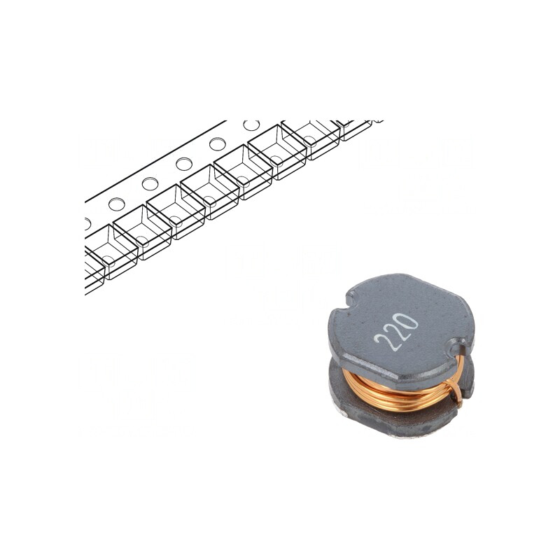 Inductor SMD 22uH 1.5A | Electronic-mag.ro | Componente Electronice
