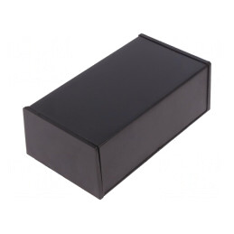 Carcasă universală neagră WALL ABS 69x122x43mm | Electronic-mag.ro | Componente Electronice