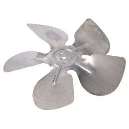 Elice cu Tiraj Indus 254mm 25° cu 4 Orificii de Montaj | Electronic-mag.ro | Componente Electronice