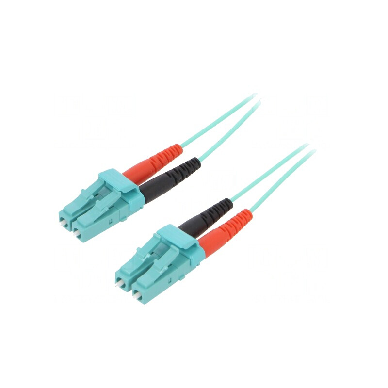 Patch Cord Fibra Optica OM3 LC/UPC 1m LSZH | Electronic-mag.ro | Componente Electronice