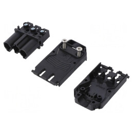Conector de Alimentare AC cu Șurub 20A 3 PIN-uri | Electronic-mag.ro | Componente Electronice