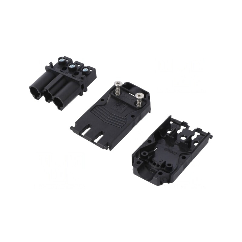 Conector de Alimentare AC cu Șurub 20A 3 PIN-uri | Electronic-mag.ro | Componente Electronice