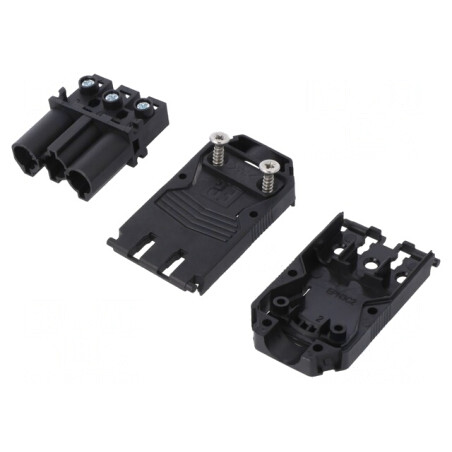 Conector de Alimentare AC cu Șurub 20A 3 PIN-uri | Electronic-mag.ro | Componente Electronice