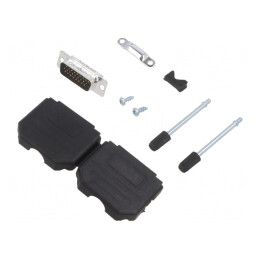 Conector D-Sub HD 26 Pin Tată Lipire Gold Flash | Electronic-mag.ro | Componente Electronice