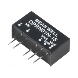Convertor DC/DC 1W 24V la +/-15V | Electronic-mag.ro | Componente Electronice