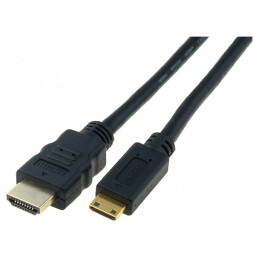 Cablu HDMI 1.3 Mini HDMI 3m Negru | Electronic-mag.ro | Componente Electronice