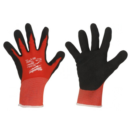 Mănuși de protecție XL Negru/Roșu | Electronic-mag.ro | Componente Electronice