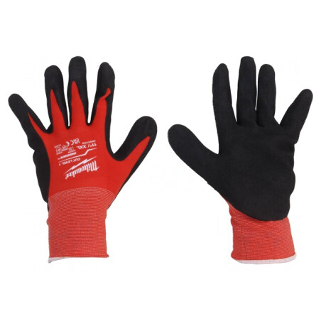 Mănuși de Protecție XXL Negru/Roșu | Electronic-mag.ro | Componente Electronice