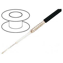 Cablu coaxial RG316U maro 2,5mm | Electronic-mag.ro | Componente Electronice
