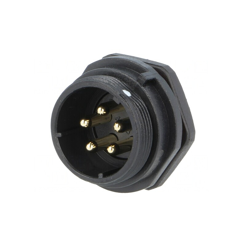 Conector Soclu SP21 5-PIN IP68 30A 500V | Electronic-mag.ro | Componente Electronice