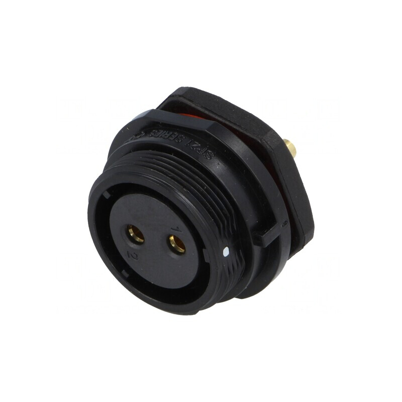 Soclu SP21 mamă 2 pini IP68 30A 500V 4mm2 | Electronic-mag.ro | Componente Electronice