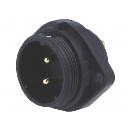 Soclu SP21 tată 2 PIN IP68 30A 500V | Electronic-mag.ro | Componente Electronice