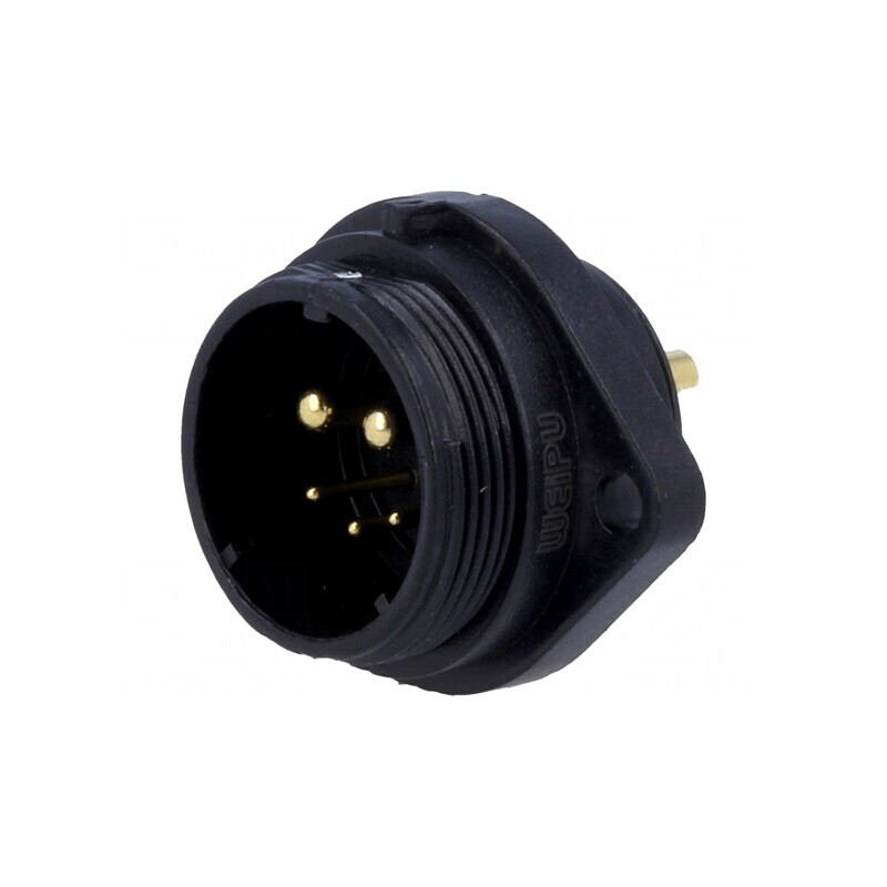 Soclu Conector SP21 Tată 5 PIN IP68 5A 500V | Electronic-mag.ro | Componente Electronice