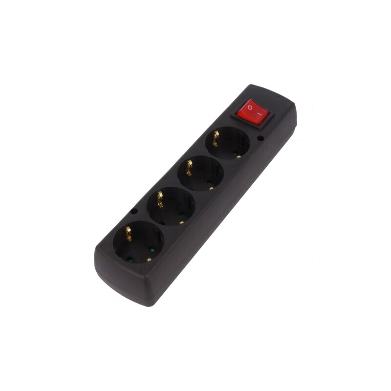 Conector Alimentare AC Mamă Splitter 2P PE 250VAC 16A Negru | Electronic-mag.ro | Componente Electronice Conector Alimentare AC Mamă Splitter 2P PE 250VAC 16A Negru | Electronic-mag.ro | Componente Electronice