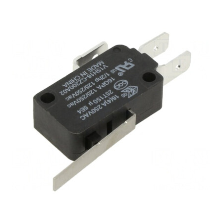 Microîntrerupător SPDT cu Manetă 16A 250VAC | Electronic-mag.ro | Componente Electronice