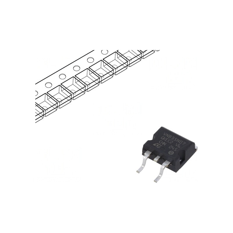 'Power Switch Low-Side 25A 1-Channel SMD D2PAK' | Electronic-mag.ro | Componente Electronice