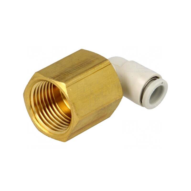Racord Push-In 90° Filetat 1-10bar | Electronic-mag.ro | Componente Electronice