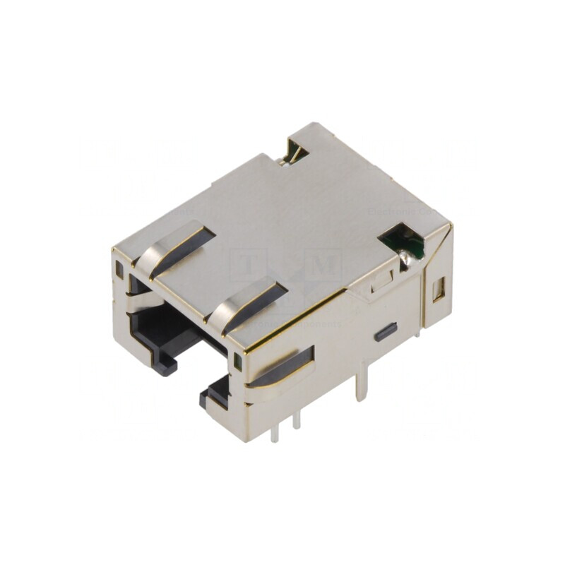 Soclu RJ45 8p8c Cat 5e Ecranat cu LED | Electronic-mag.ro | Componente Electronice Soclu RJ45 8p8c Cat 5e Ecranat cu LED | Electronic-mag.ro | Componente Electronice