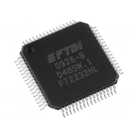 Interfață USB-UART Hi-Speed LQFP64 | Electronic-mag.ro | Componente Electronice