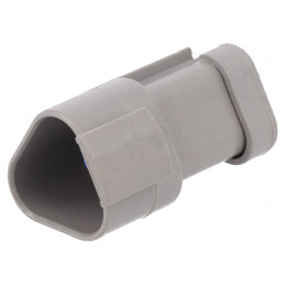 Conector cablu-cablu DT tată 2 pini gri | Electronic-mag.ro | Componente Electronice