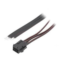 Cablu Micro-Fit 3.0 Tată 6 PIN 0.4m 4A PVC