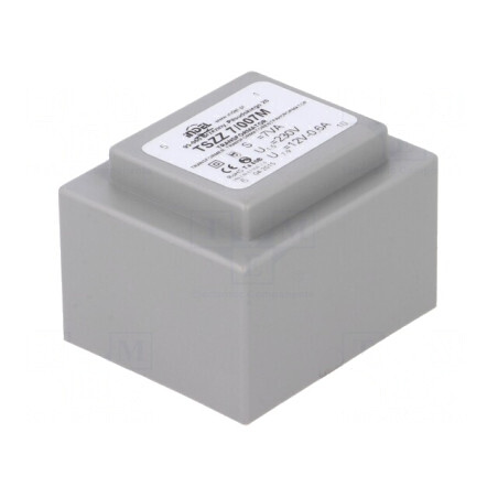 Transformator Încapsulat 7VA 230V-12V 580mA PCB | Electronic-mag.ro | Componente Electronice